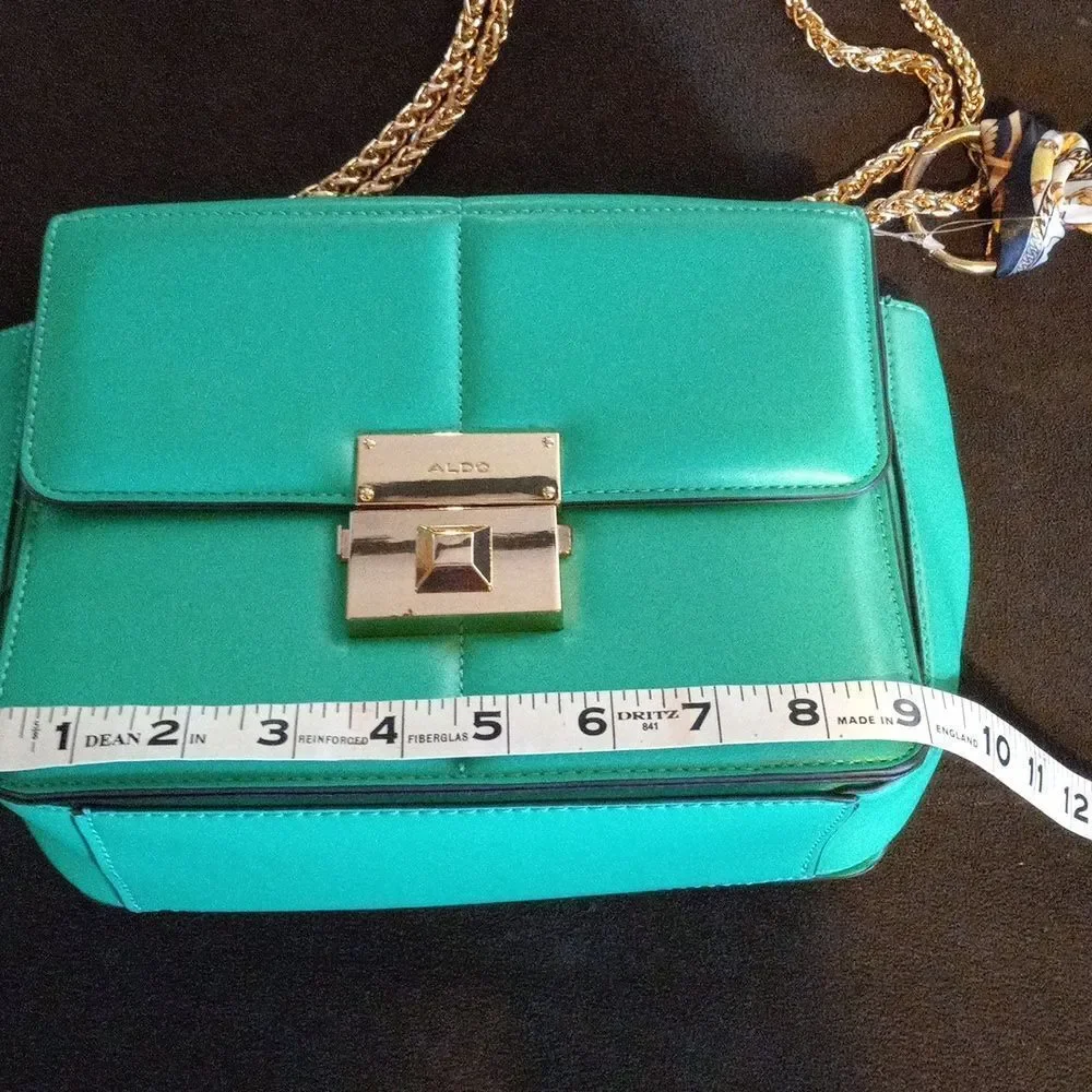 Aldo Albonnon Emerald Green Small Shoulder Bag NWOT